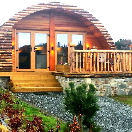 Tollymore Luxury Log Cabins 纽里 外观 照片