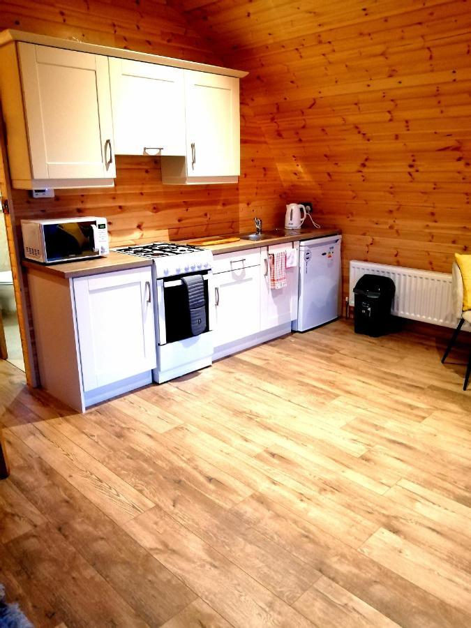Tollymore Luxury Log Cabins 纽里 外观 照片